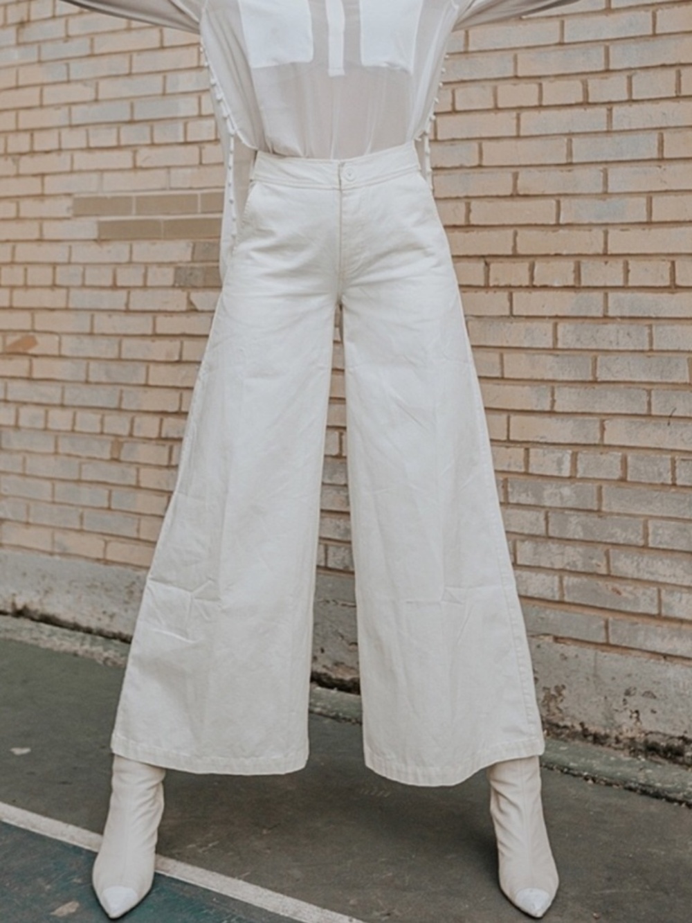 Inspr-d by tezza Wide Leg Chino small new
